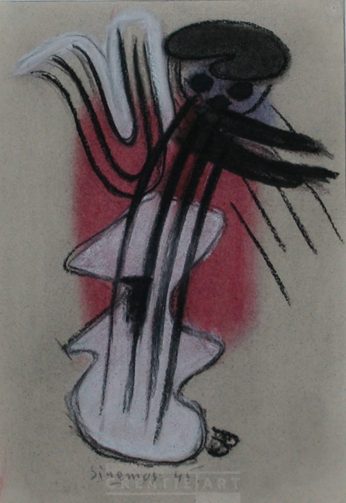 wim sinemus crayon paper 1945