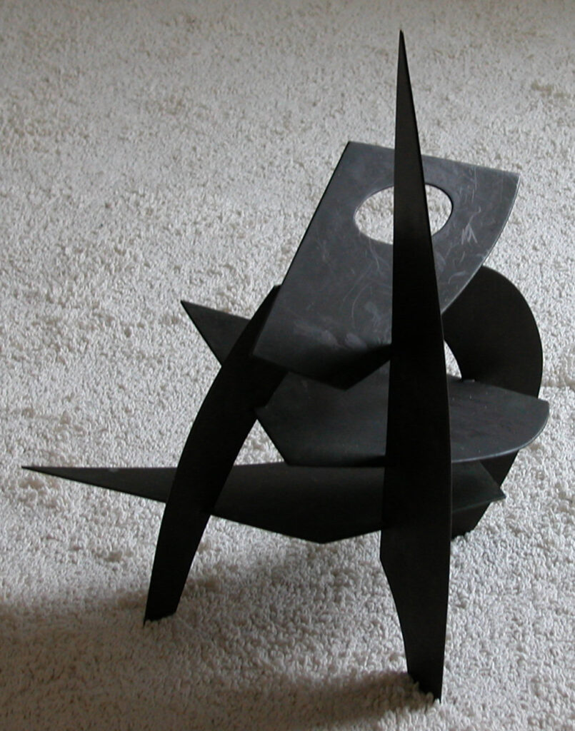 ca. 1950 Hans Ittmann no title iron sculpture