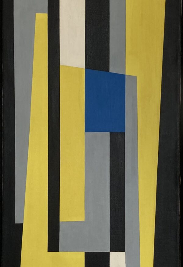 Paris IV 1954 Joost Baljeu oil on canvas