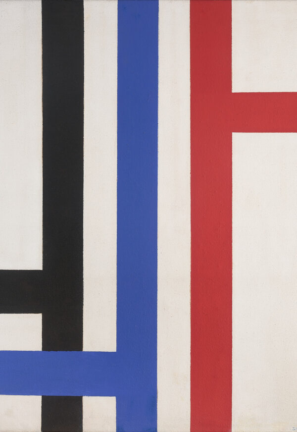 Joop Vreugdenhil 1962 'T2' oil on canvas 1967
